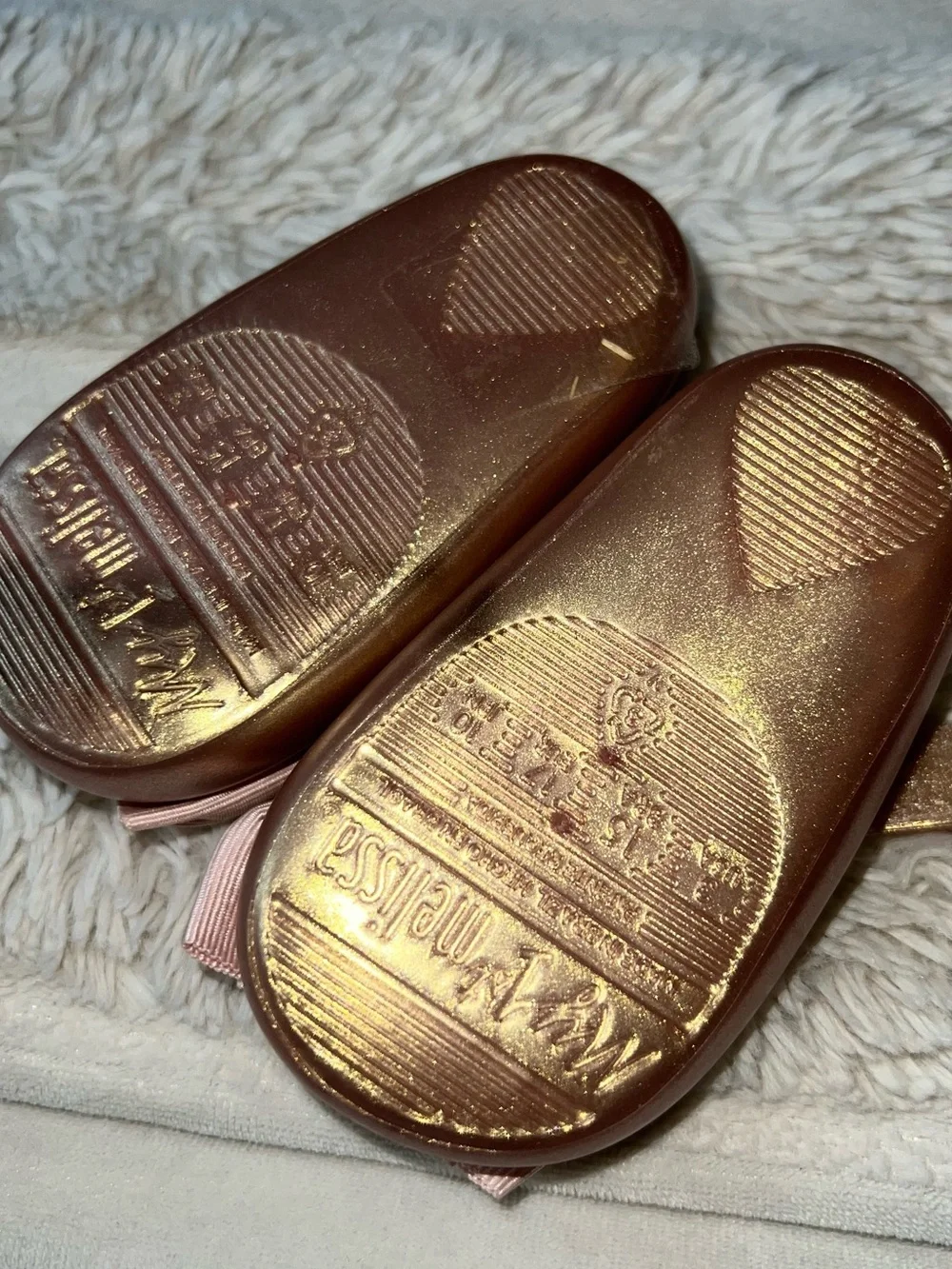 Mini Melissa shiny pink